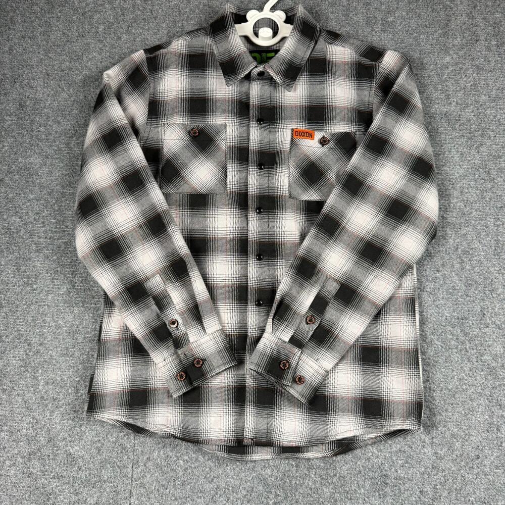 Dixxon DFC Youth Division Boys M Plaid Flannel Long Sleeve Snap Shirt